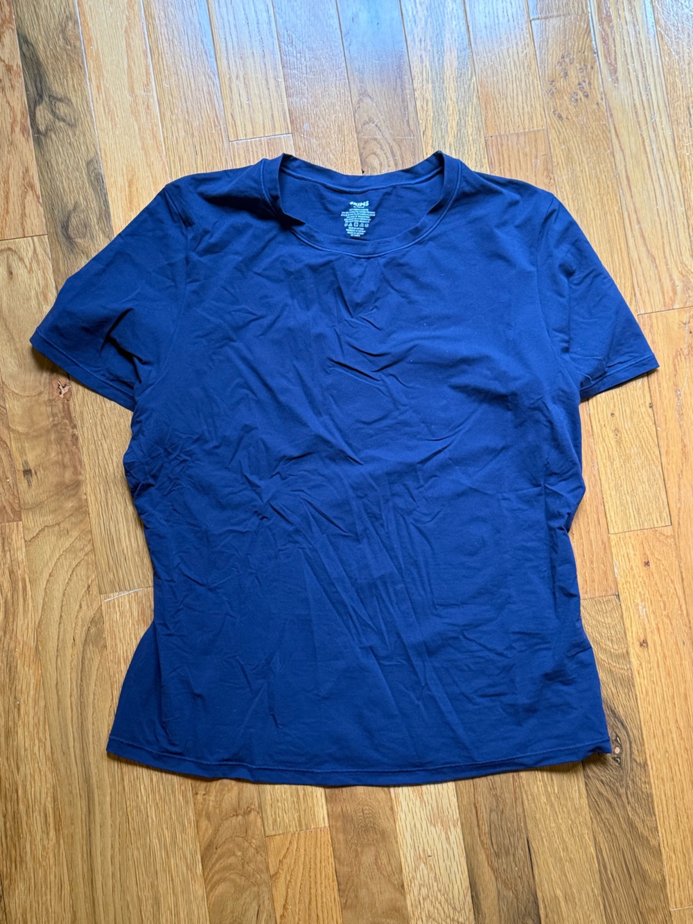 SKIMS Navy Fits Everybody Tee